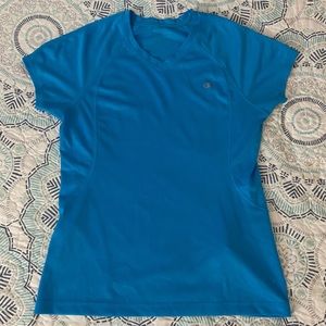 Ocean Blue Dri-fit Champion Tee Shirt